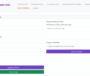 TivuStream m3u Creator