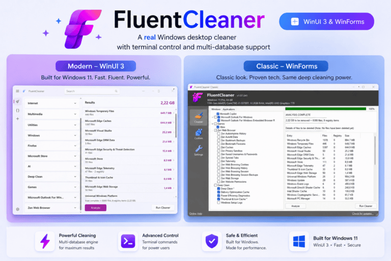 Fluent Cleaner
