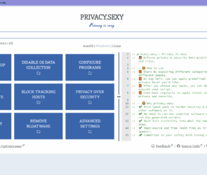 Privacy.sexy